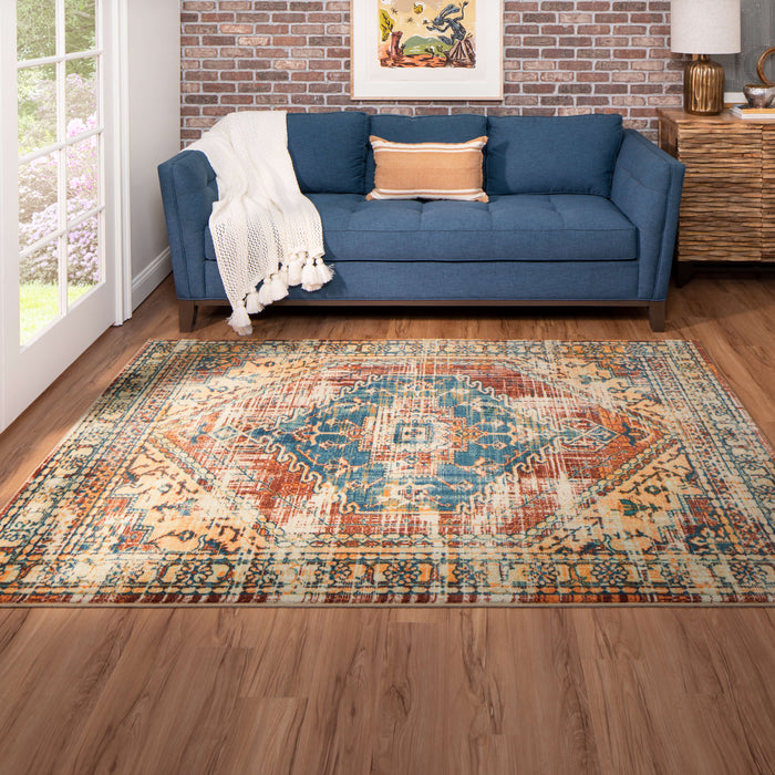 Technicolor Portis Spice Area Rug