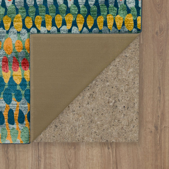 Technicolor Sego Multicolor Area Rug
