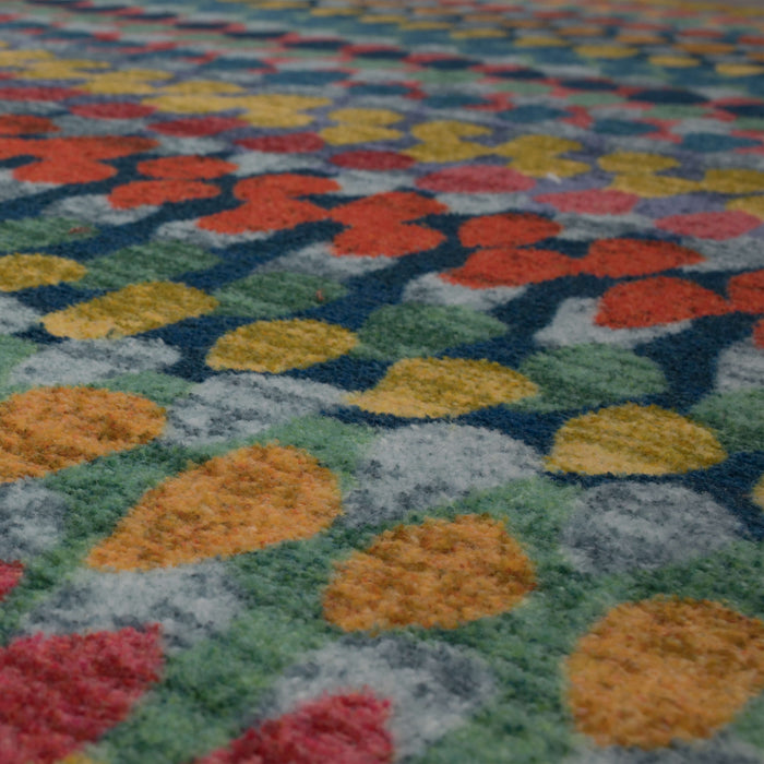 Technicolor Sego Multicolor Area Rug