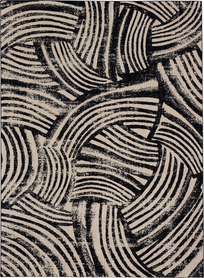 Karastan Rendition Arcoa Obsidian Area Rug by Stacy Garcia Home