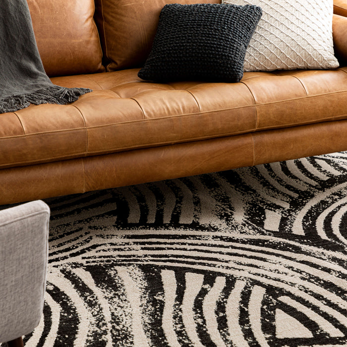 Karastan Rendition Arcoa Obsidian Area Rug by Stacy Garcia Home