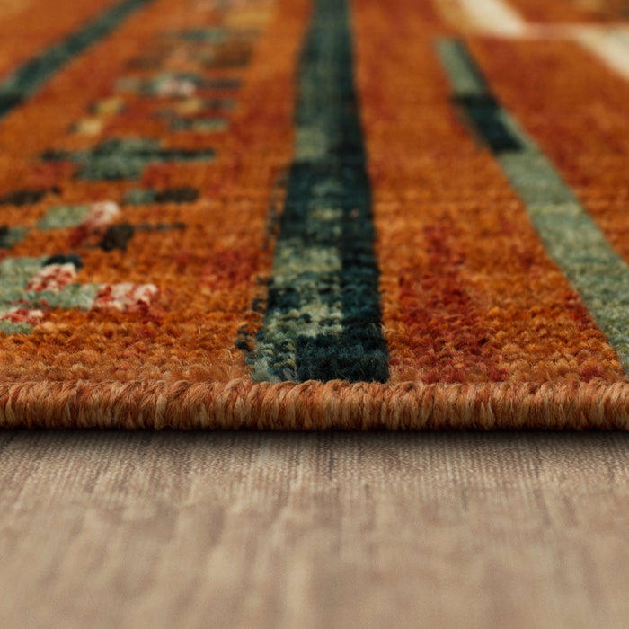Heritage Arielle Spice Area Rug
