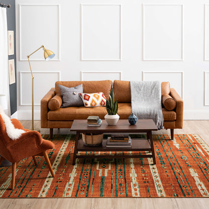 Heritage Arielle Spice Area Rug