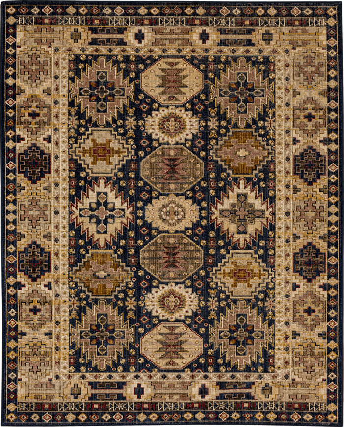 Karastan Bedouin Armada Navy Area Rug