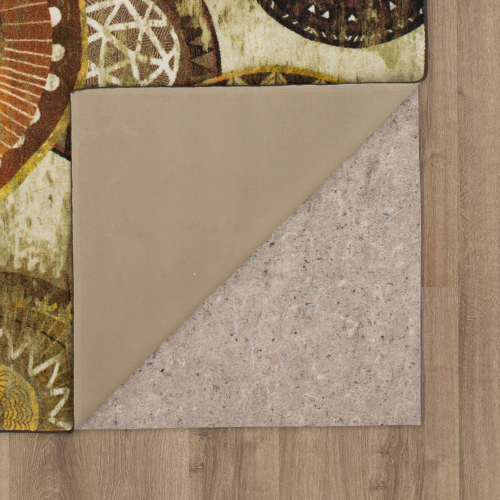 Technicolor Arlington Brown Area Rug