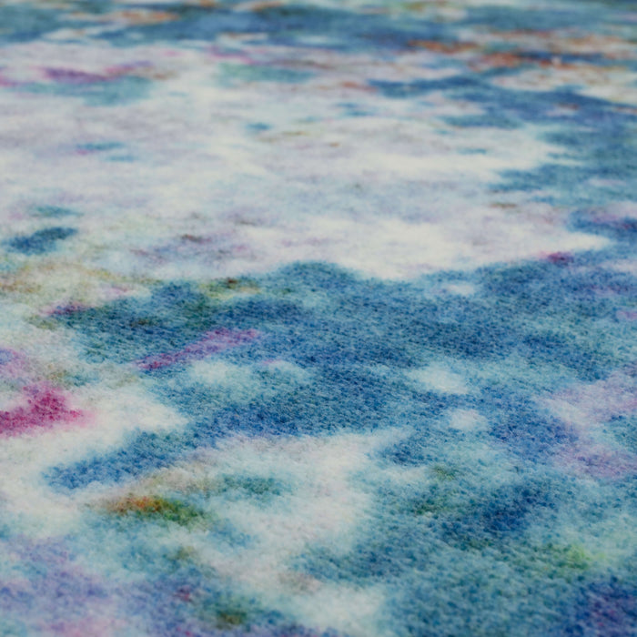 Technicolor Expression Blue Area Rug