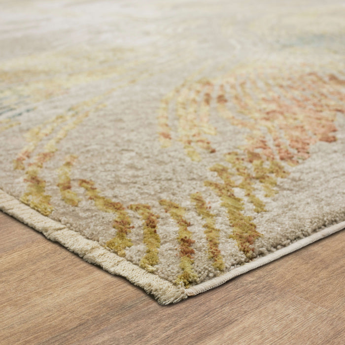 Karastan Memento Artifact Beige Area Rug