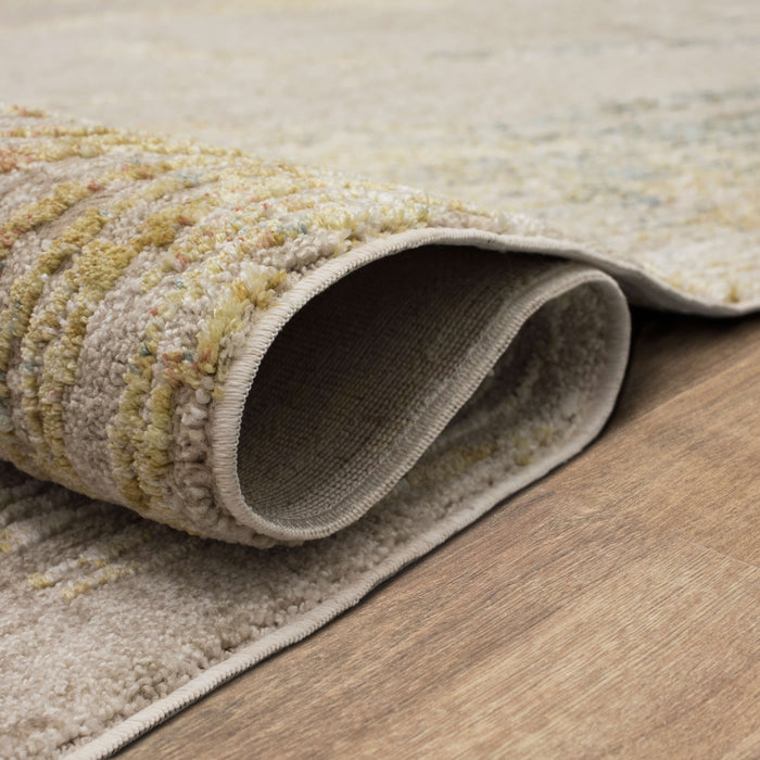 Karastan Memento Artifact Beige Area Rug
