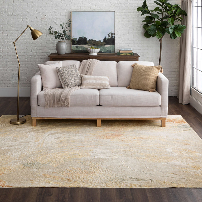 Karastan Memento Artifact Beige Area Rug