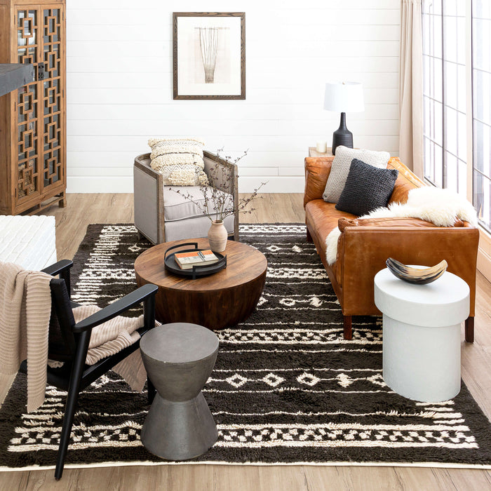 Karastan Kasbah Atlas Charcoal Area Rug by Drew & Jonathan Home