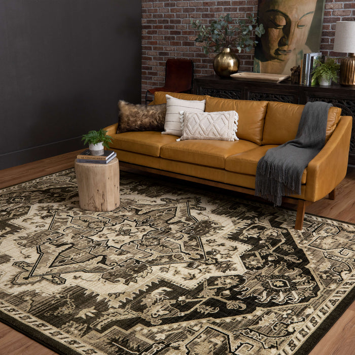 Karastan Elements Augustine Onyx Area Rug