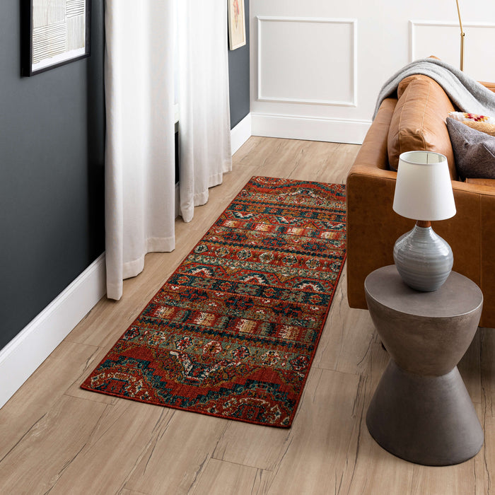 Heritage Augustine Red Area Rug