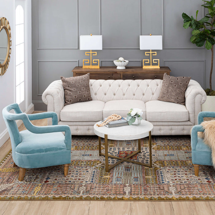 Karastan Pandora Avarice Dark Beige Area Rug