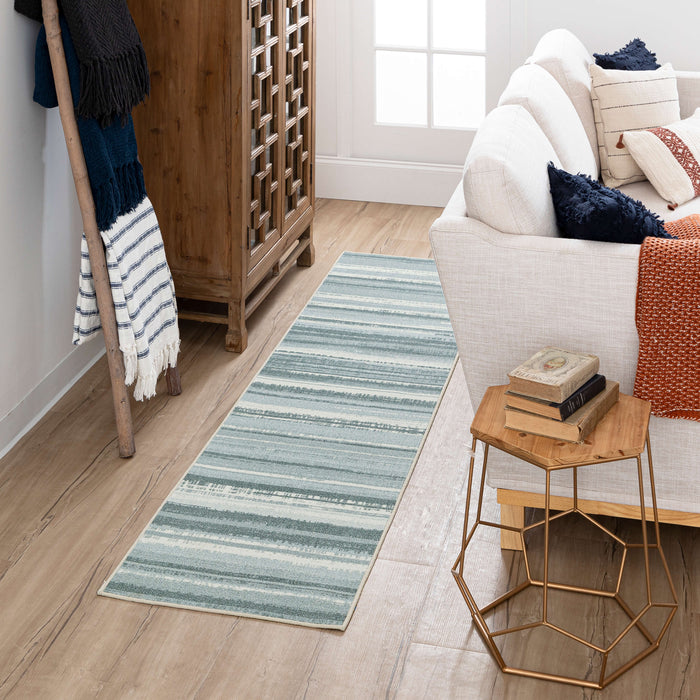 Grayson Santos Blue Area Rug