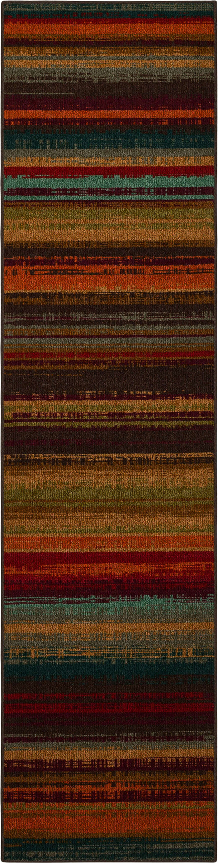 Bloom Santos Brown & Orange Area Rug