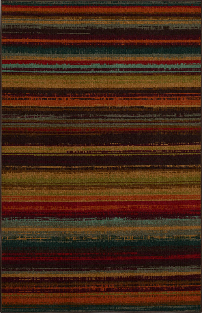 Bloom Santos Brown & Orange Area Rug