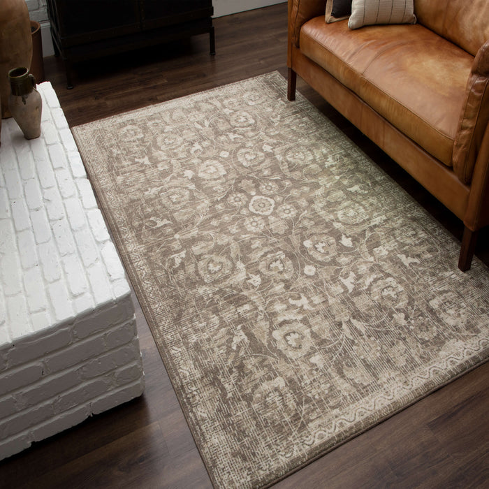 Technicolor Belham Gray Area Rug