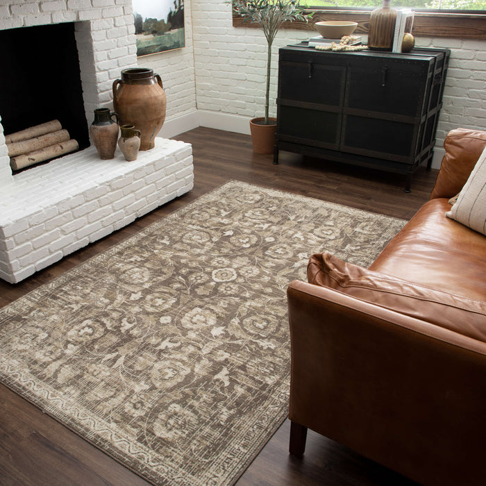 Technicolor Belham Gray Area Rug