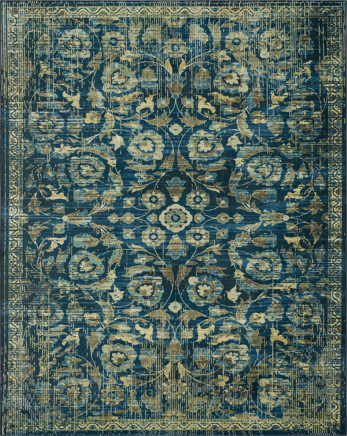 Technicolor Belham Blue Area Rug