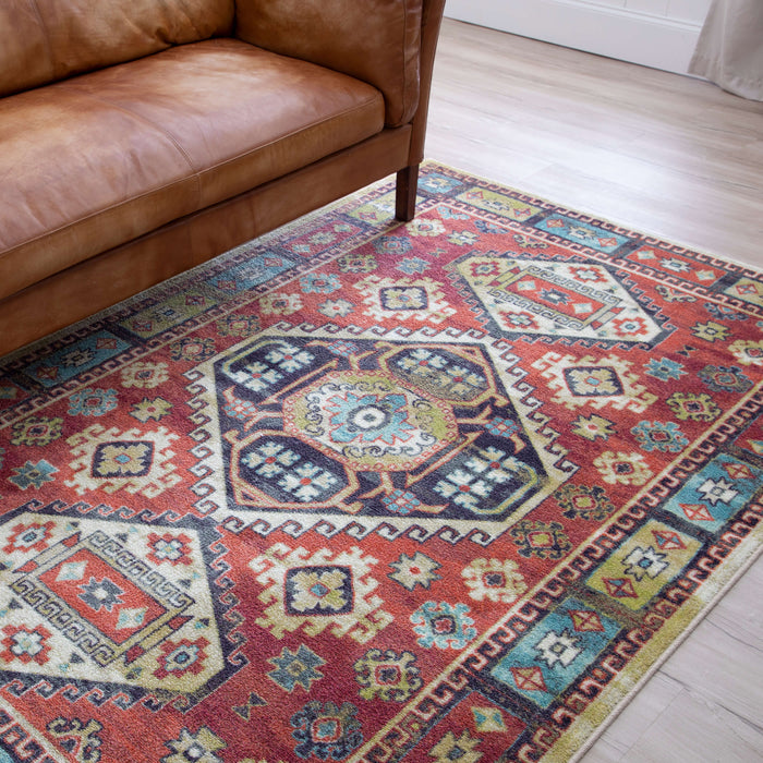 Technicolor Balta Multicolor Area Rug
