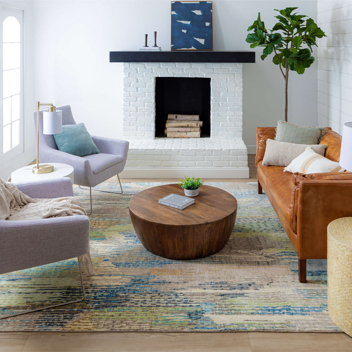 Karastan Depiction Neutral Area Rug by Stacy Garcia