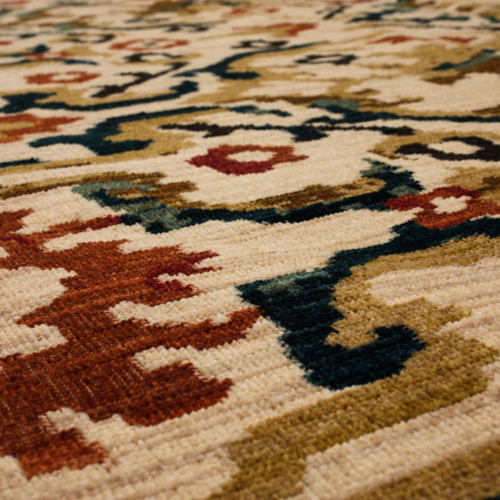 Heritage Barbette Cream Area Rug