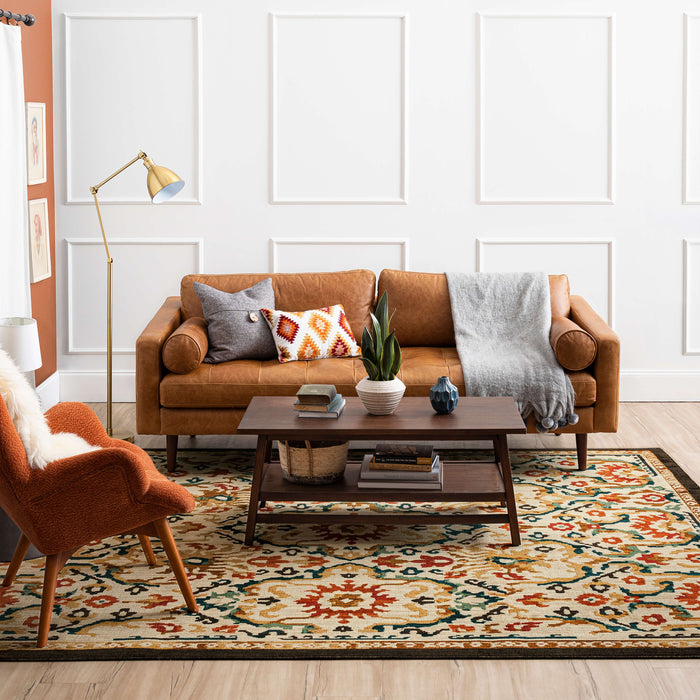 Heritage Barbette Cream Area Rug