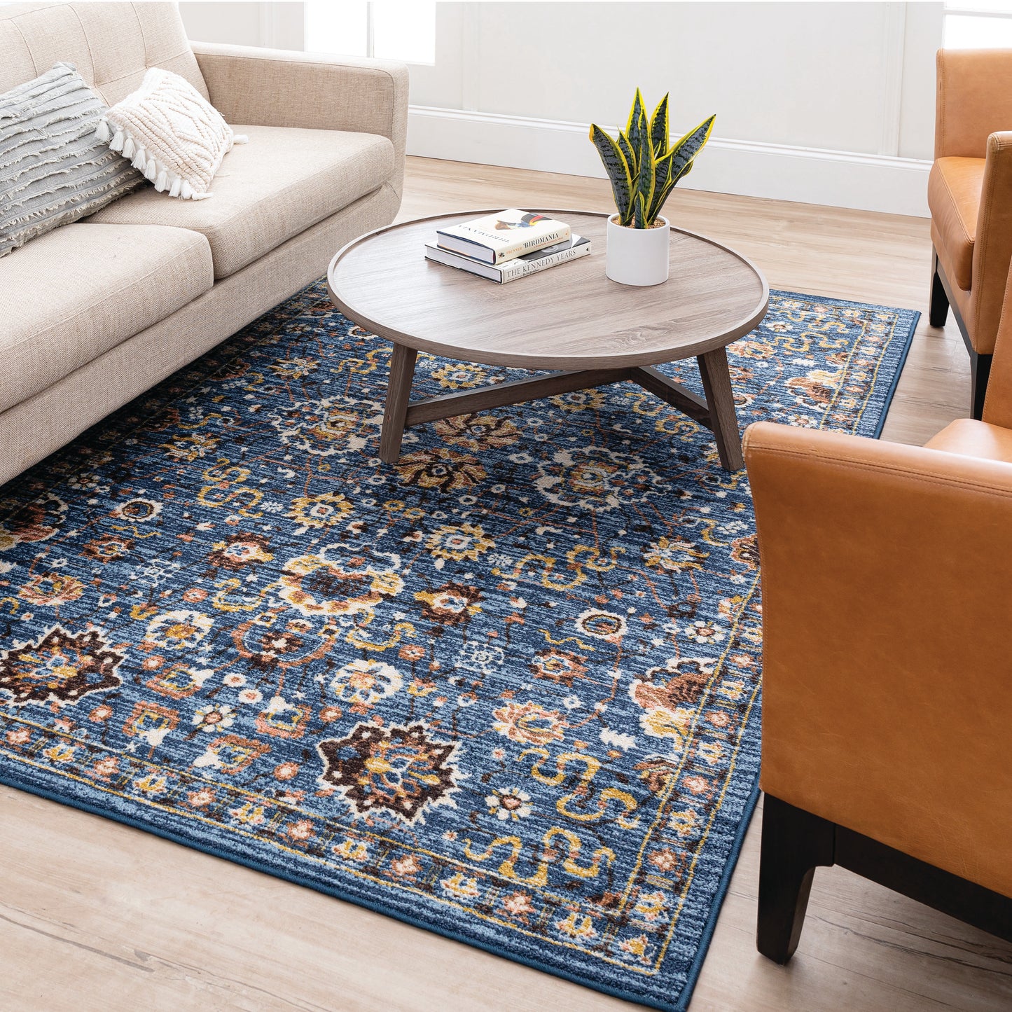 Chatham Navy Area Rug