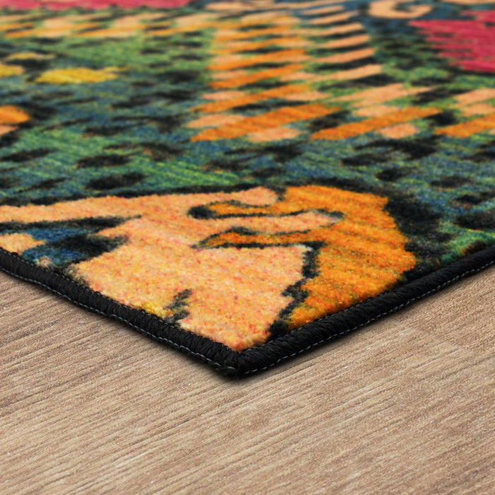 Nina Orange Area Rug