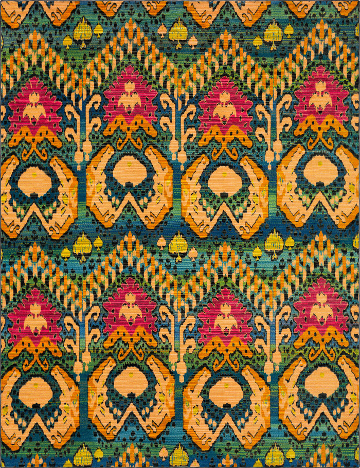 Nina Orange Area Rug