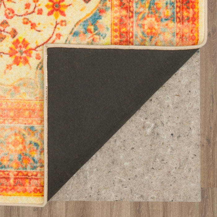 Technicolor Soraya Orange Area Rug