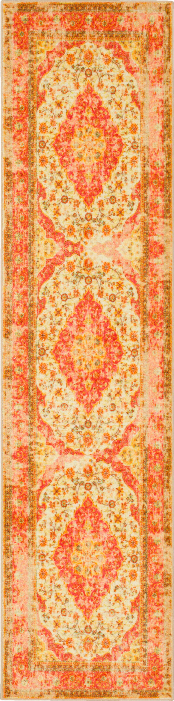 Technicolor Soraya Red & Gold Area Rug