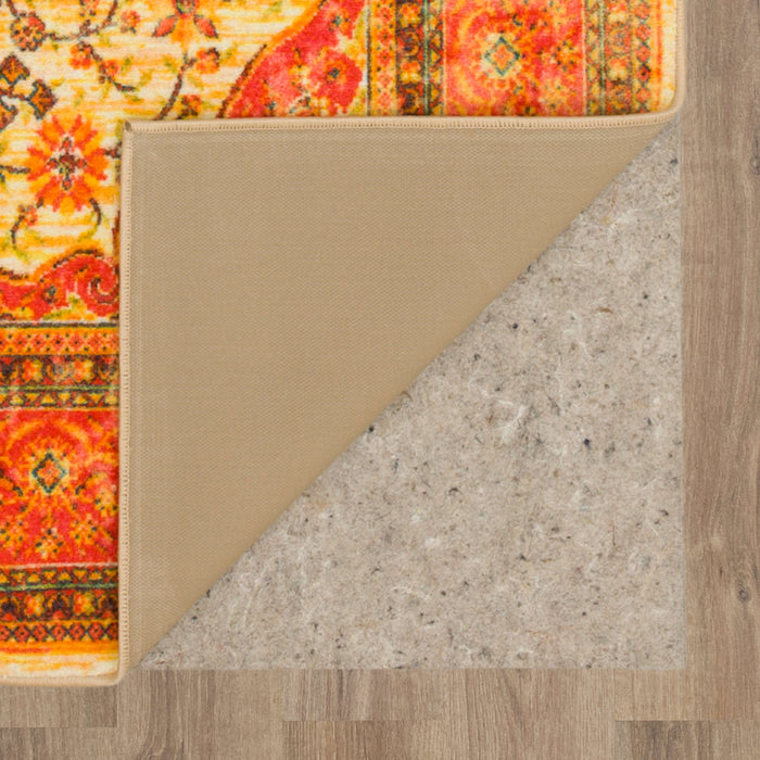 Technicolor Soraya Red & Gold Area Rug