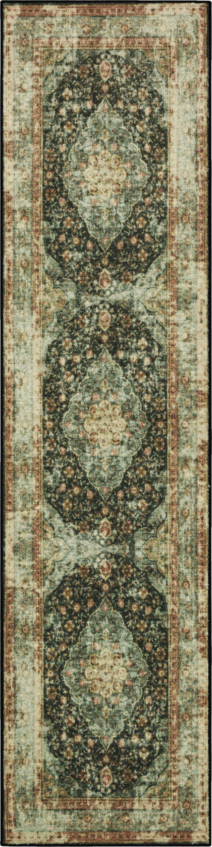 Technicolor Soraya Gray & Blue Area Rug