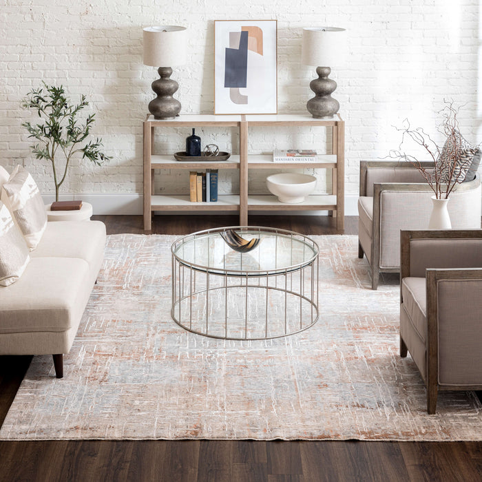 Karastan Solitude Bellisima Beige Cream Area Rug
