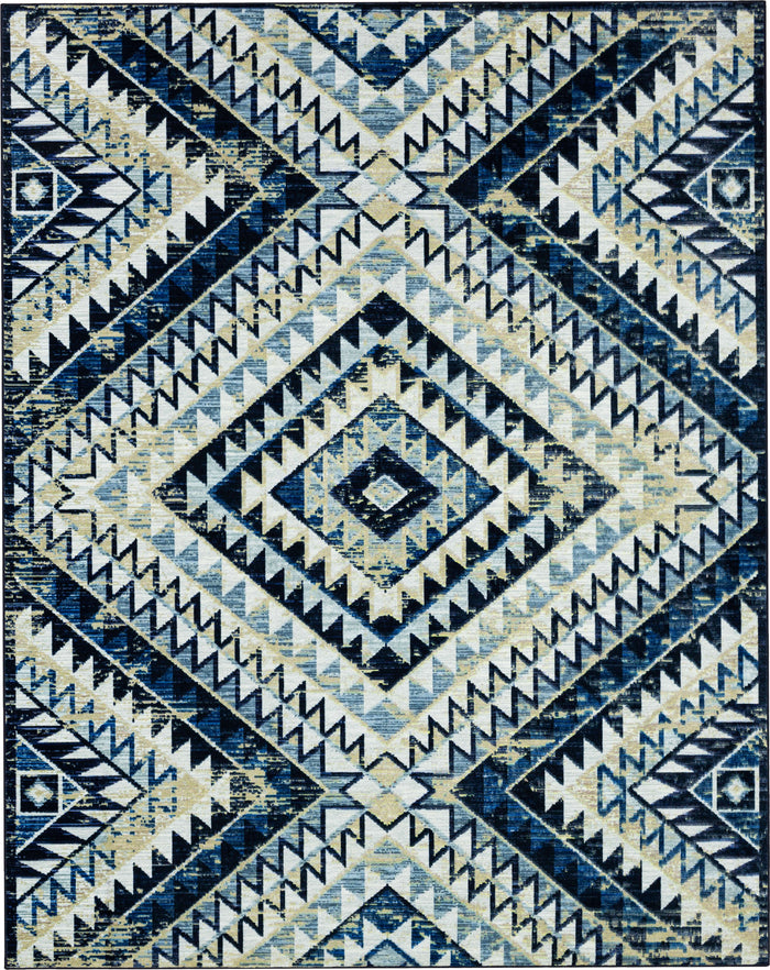 Huntley Blue Area Rug