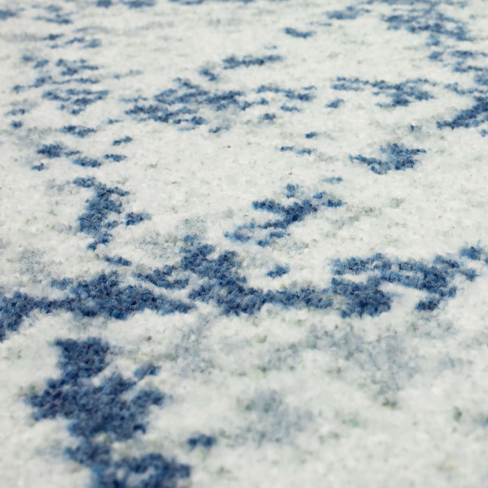 Technicolor Madison Blue Area Rug