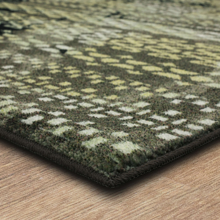Technicolor Cecelia Black Area Rug