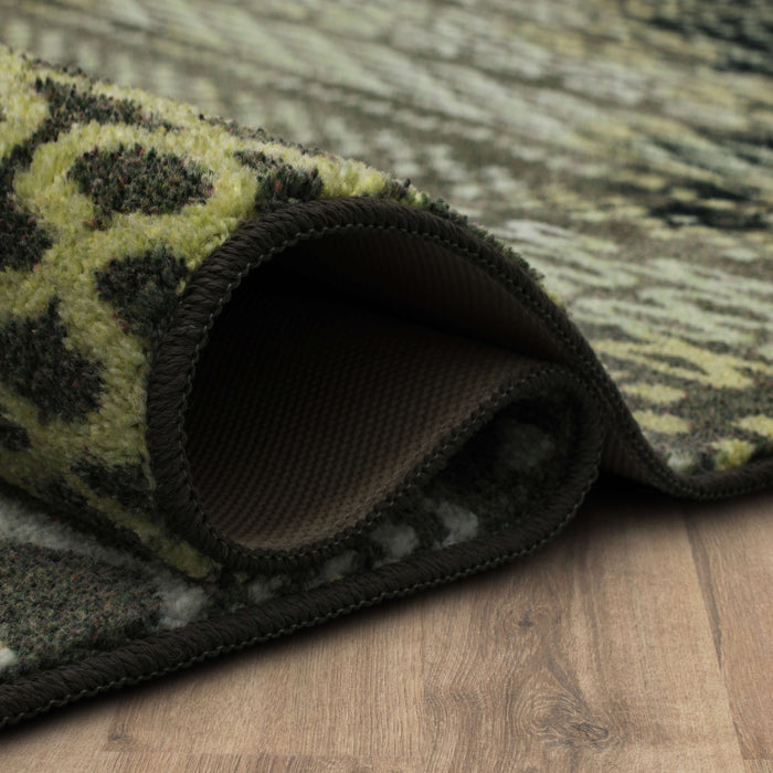 Technicolor Cecelia Black Area Rug