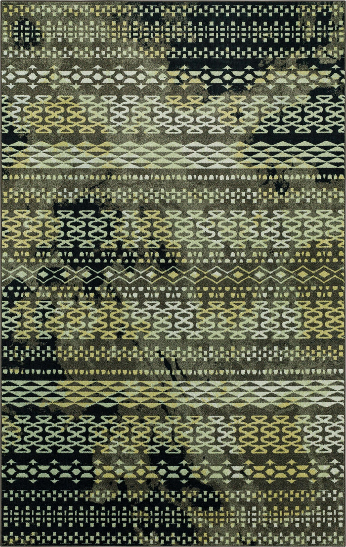 Technicolor Cecelia Black Area Rug