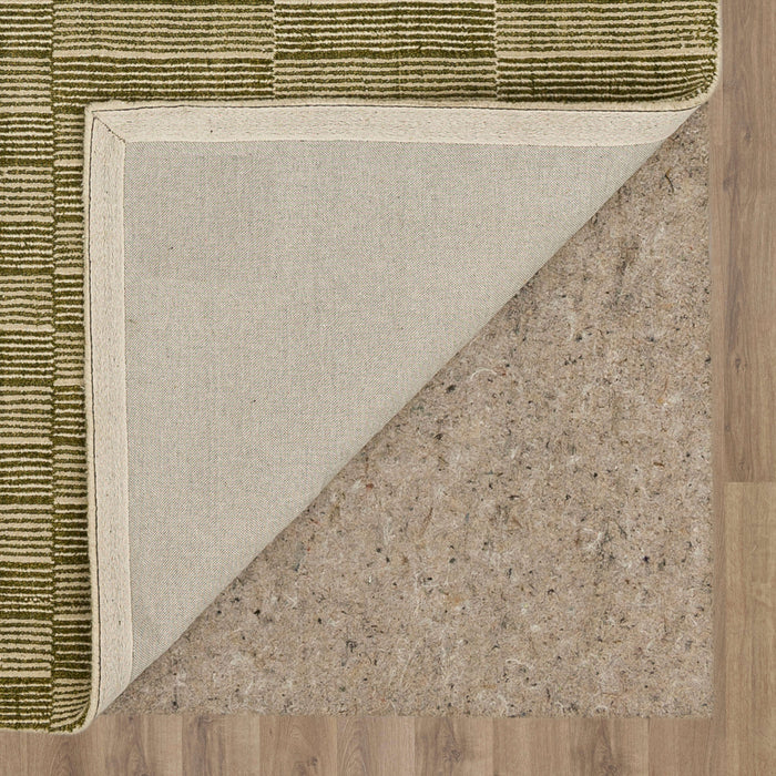 Karastan Broken Stripe Moss by Bobby Berk