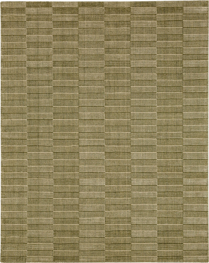 Karastan Broken Stripe Moss by Bobby Berk