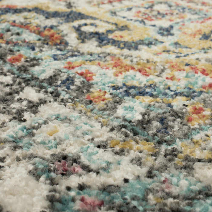 Arden Cain Blue Area Rug
