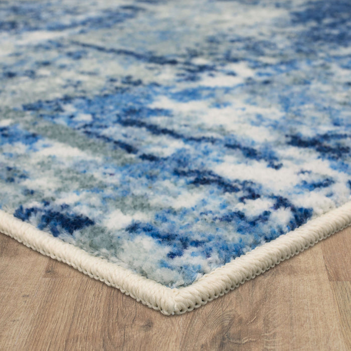 Technicolor Calhoun Blue Area Rug