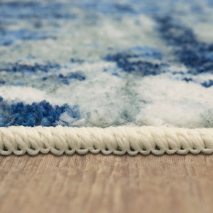 Technicolor Calhoun Blue Area Rug