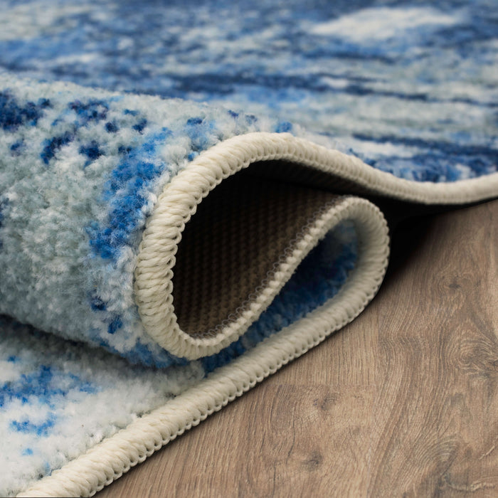 Technicolor Calhoun Blue Area Rug