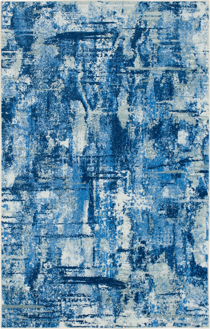 Technicolor Calhoun Blue Area Rug