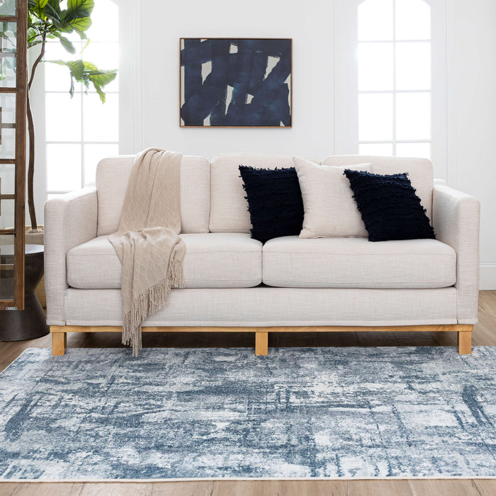 Technicolor Calhoun Grey Area Rug