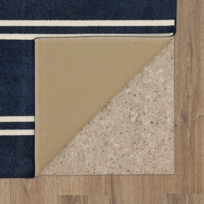 Technicolor Whitney Navy Area Rug