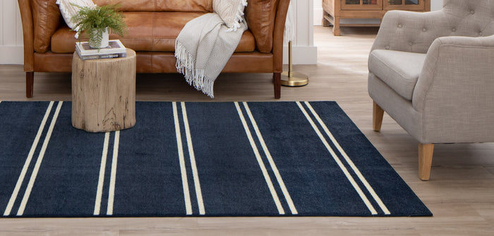 Technicolor Whitney Navy Area Rug